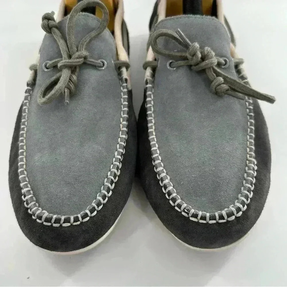 Cole haan grand OS mens driving flats 11 multicolored suede boatshoes loafers main image 8